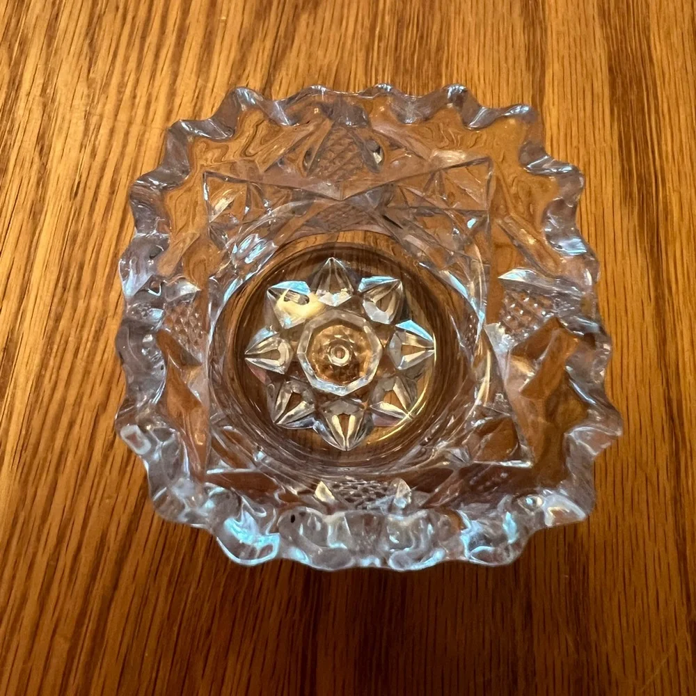 Vintage Fostoria Glass Company Toothpick Holder